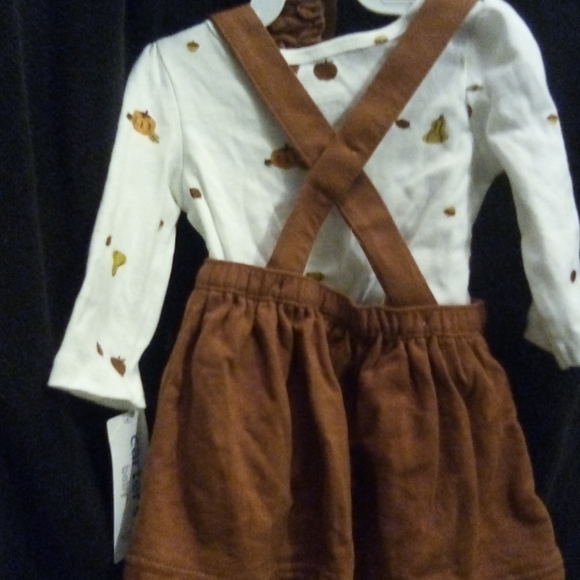 NEW!! (w/tags) CARTER'S 6 mo. old fall outfit w/headband - Picture 2 of 7